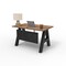 We'Re It A-Frame Writing Desk W/ Modesty Panel, 30 in D X 30 in H, 48 in W X Laminate AF4830-MOD-WAL - alternate 4